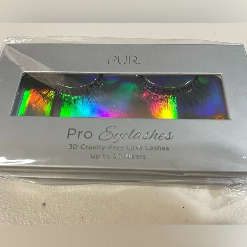 PUR Eyelashes Pro 30 Wears Gorgeous Sealed Holographic Case 📥 Eyelashes Lashes 🆕
